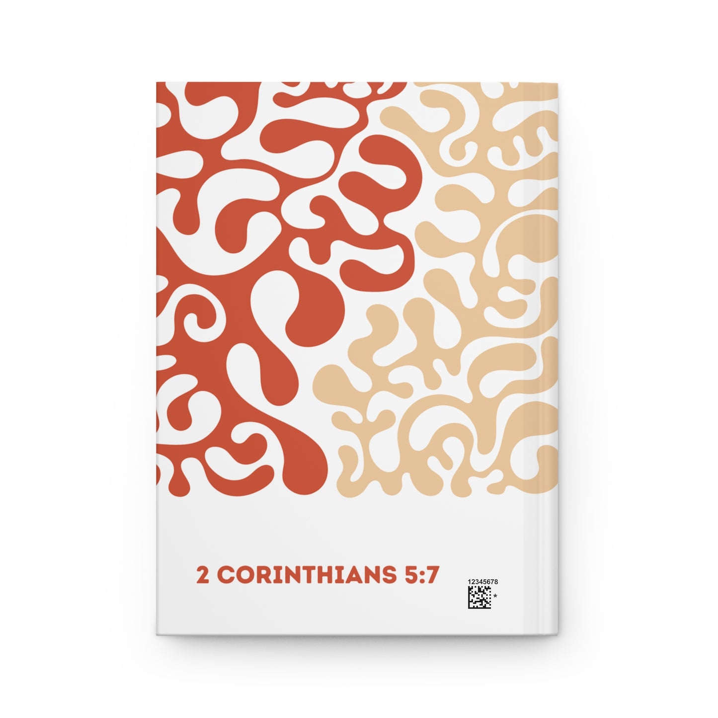 2 Corinthians 5:7 Hardcover Notebook