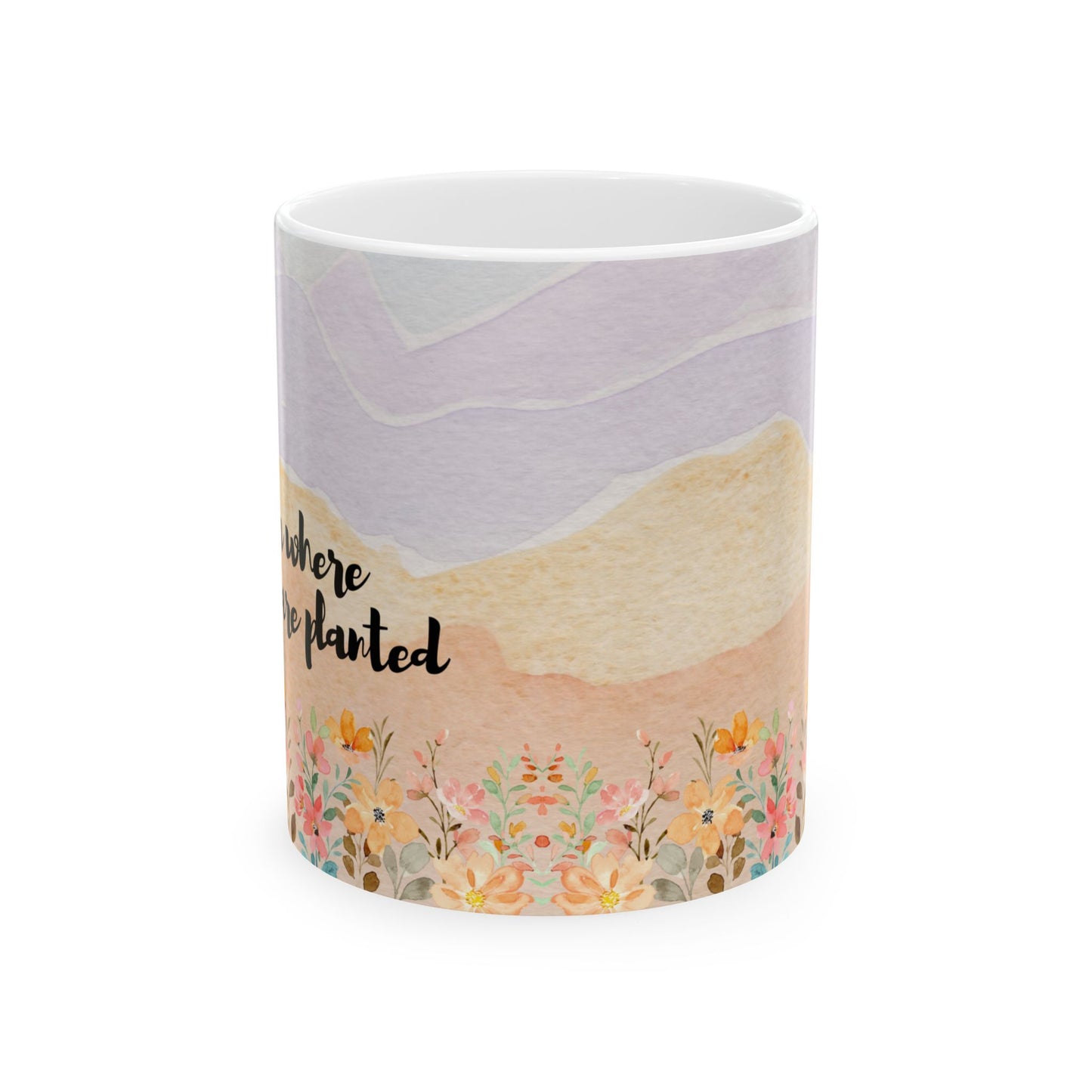 Bloom Where You Are Planted Mug