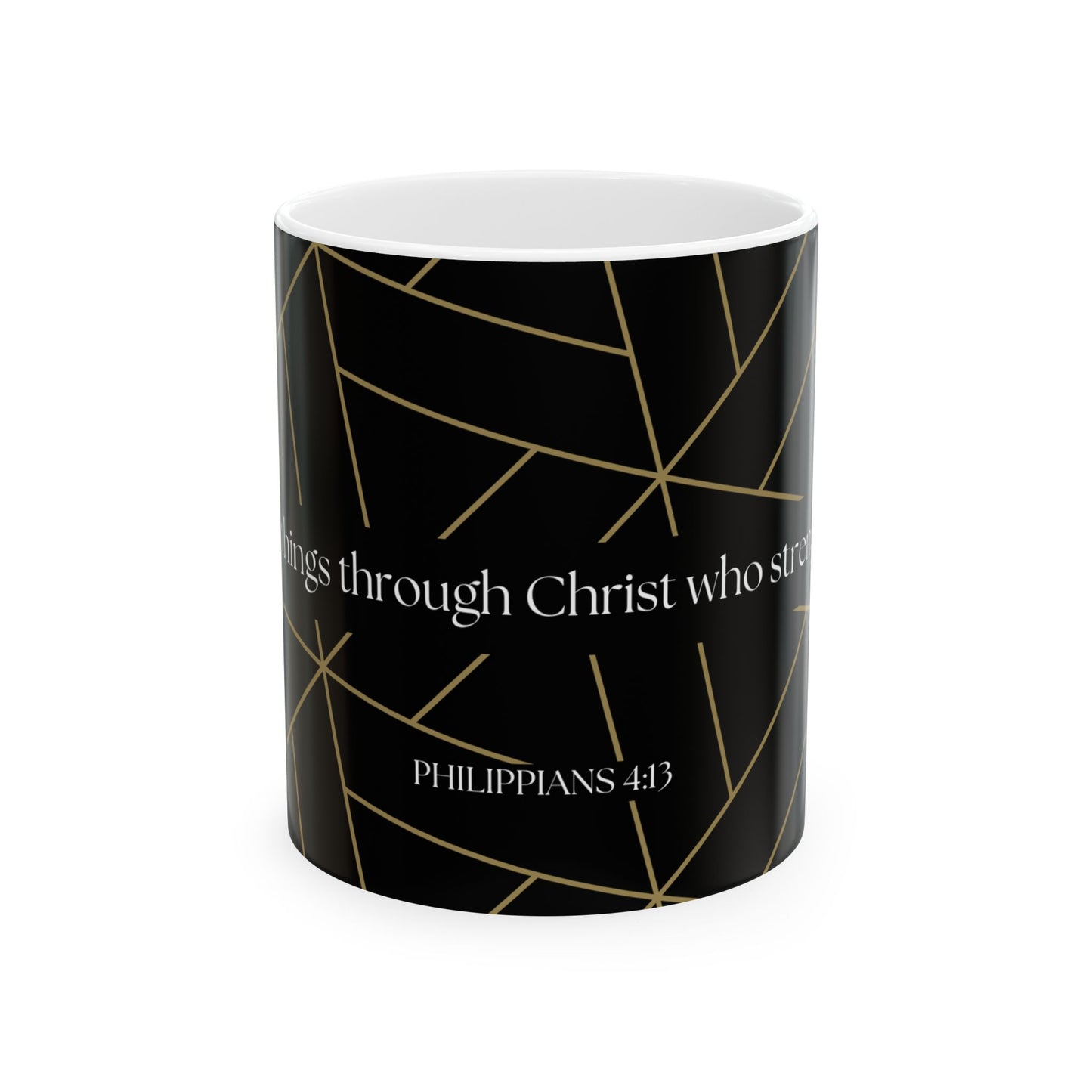 Philippians 4:13 Mug