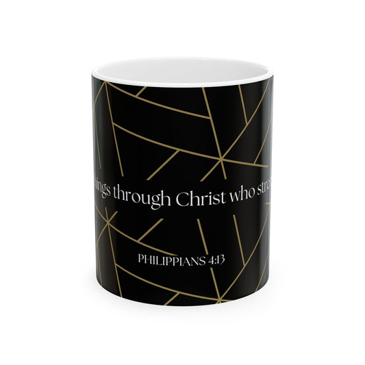 Philippians 4:13 Mug