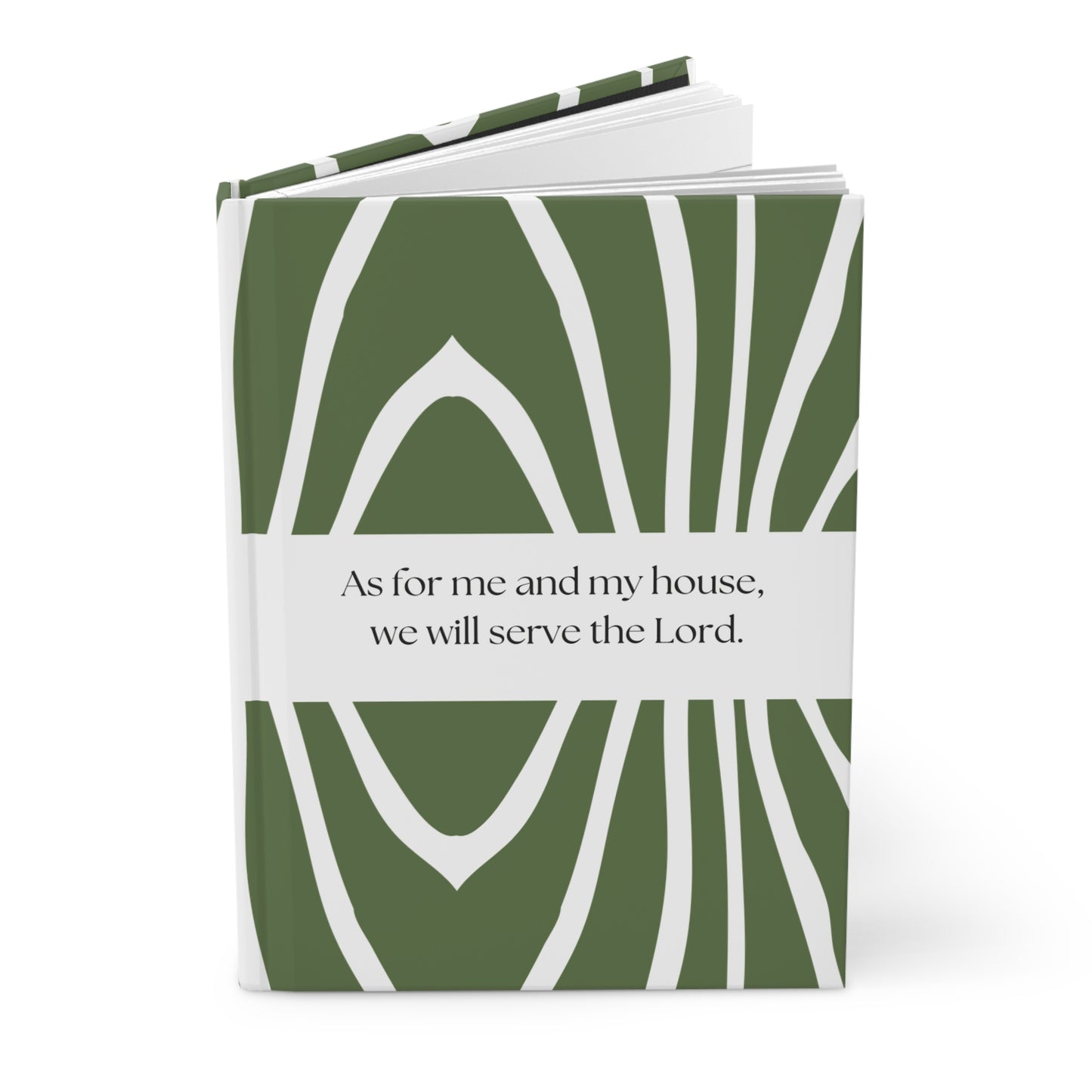 Joshua 24:15 Hardcover Notebook