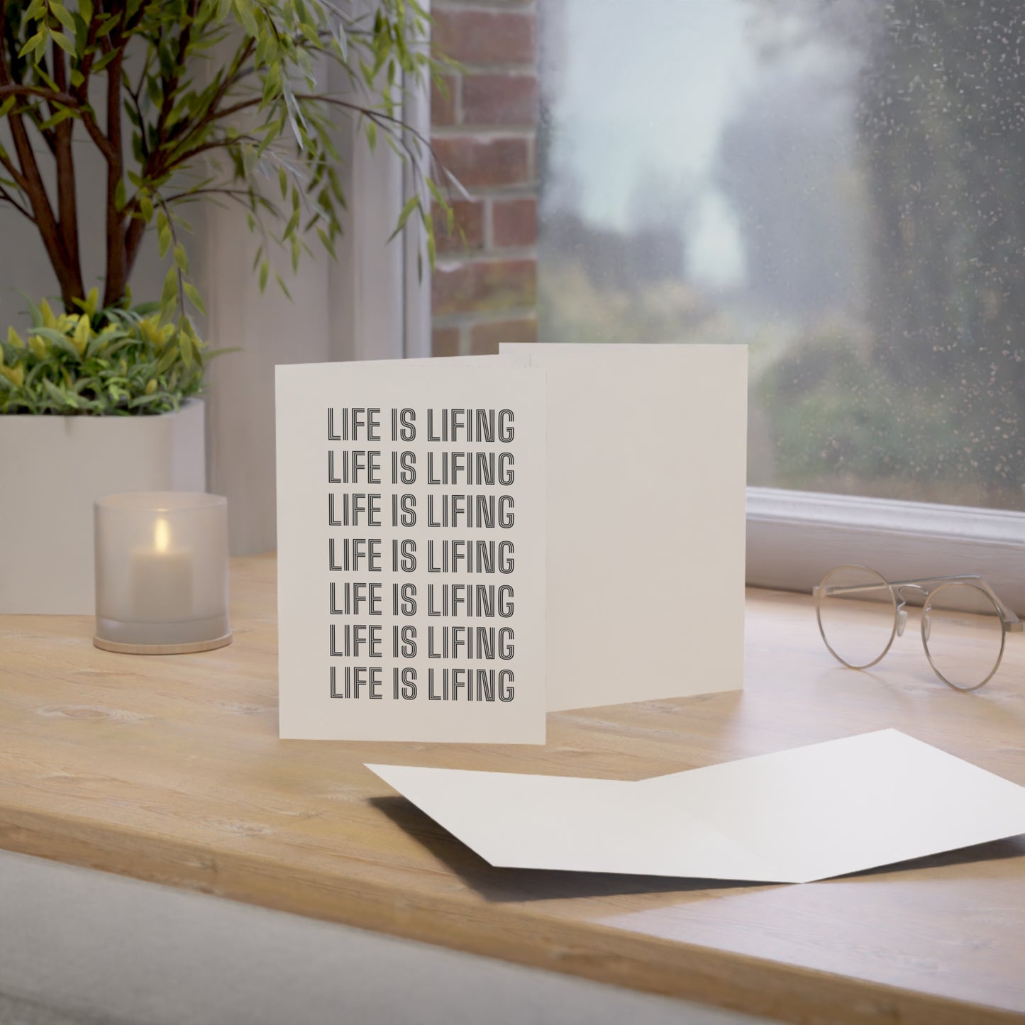 Life is Lifing Greeting Card