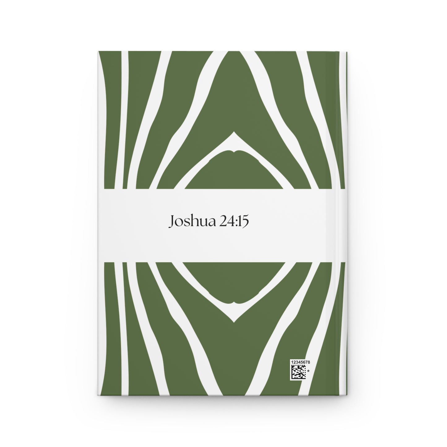 Joshua 24:15 Hardcover Notebook