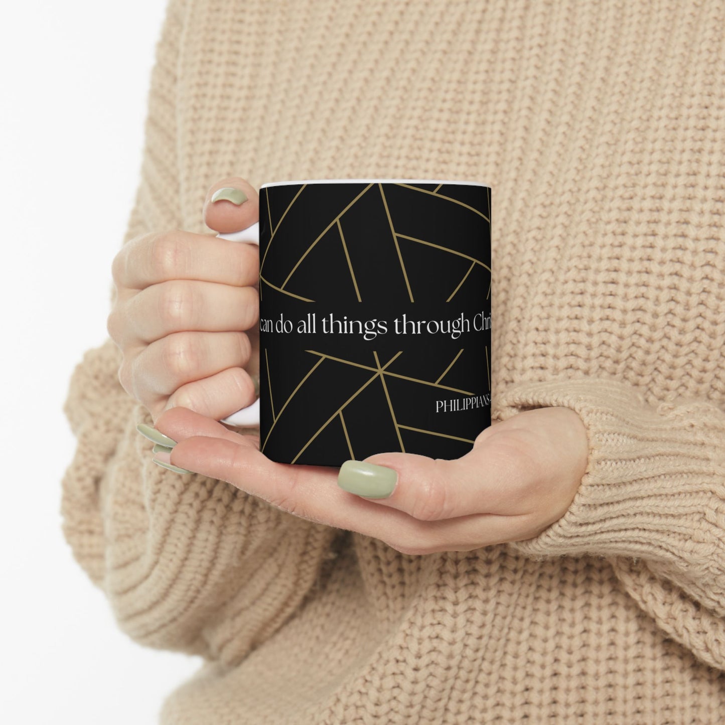 Philippians 4:13 Mug