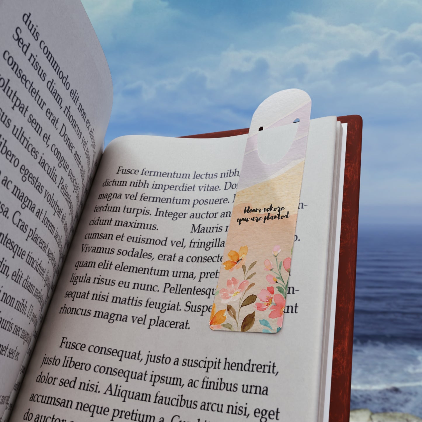 Bloom Where You Are Planted Bookmark